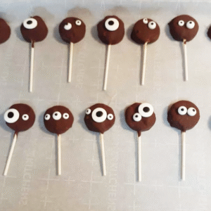 Chocolate Coated Sea Salted Caramel Lollipops